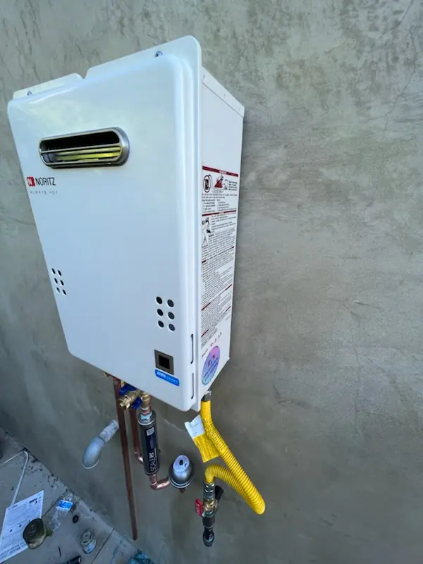Tankless water heater installation for Ridgewood Acres homes